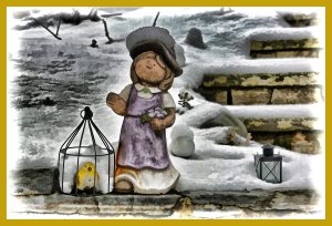 SULZ/LU 17. JANUAR 2015 - UNSER GARTEN IM SCHNEE: Features aus unserem Garten im ersten Schnee. Der Winter verzaubert die Natur.