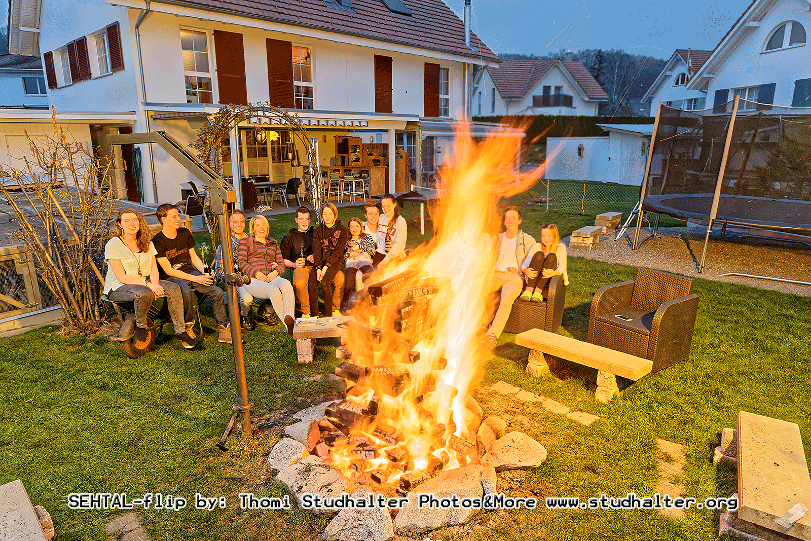 Familie Schnarwiler, Gelfingen: Feuer frei… – SEHTAL