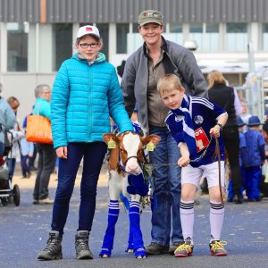 Impressionen Jubiläumsschau 125 Jahre Fleckviehzuchtverein Eichberg auf dem Areal der Landwirtschaftschule BBZN Hohenrain.