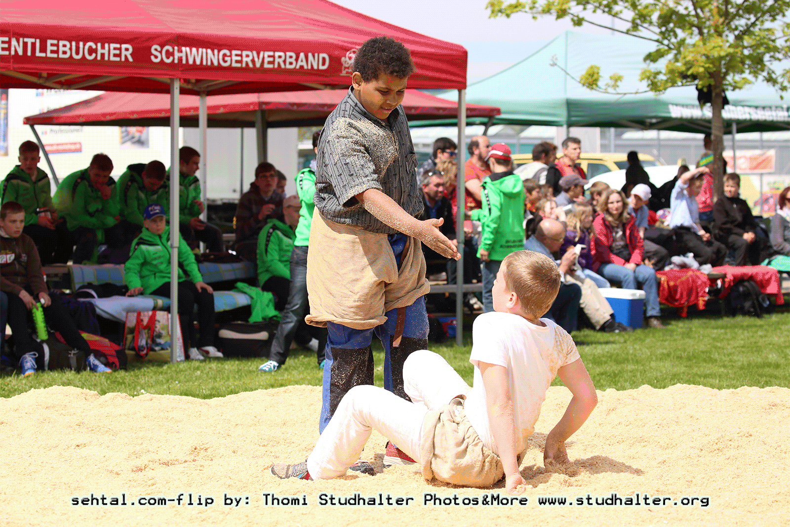 Swiss Wrestler Dance…