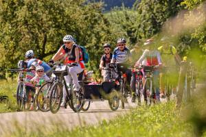 Velo mit Hundeanhänger (Photo by: www.studhalter.org)