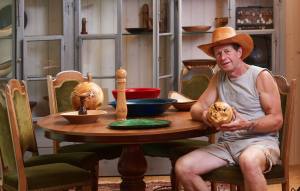 Häfliger Beat in seinem Showroom