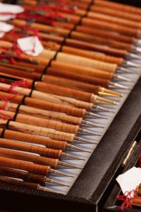 Filigrane Schreibstifte aus der Drechslerei von Häfliger Beat