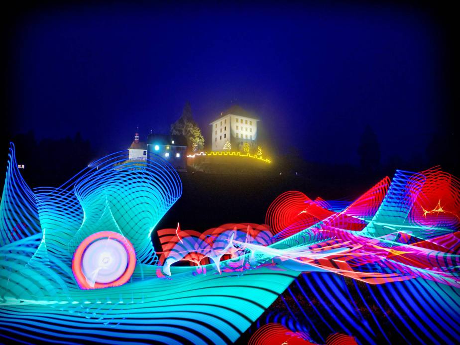 Pixelstickereien bei Minusgraden