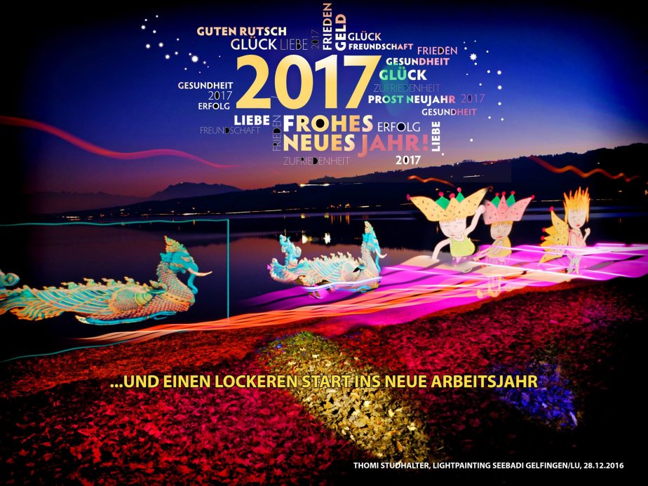 AUF EIN FARBENPRÄCHTIGES NEUES&nbsp;JAHR!