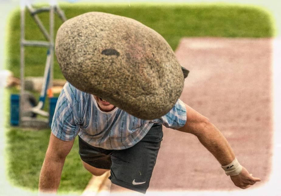 Unspunnen-Stein: 83kg im freien&nbsp;Flug…