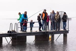 Der Nachwuchs übt - unter strikter Beobachtung der Experten...