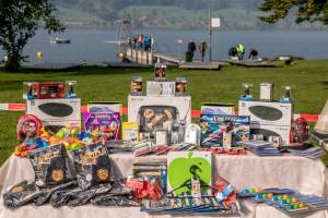 Erst die Arbeit - dann die Geschenke...