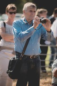 Fotografen während Prämierung Betriebscup: Präsentation der Kandidatinnen - immer im Trio