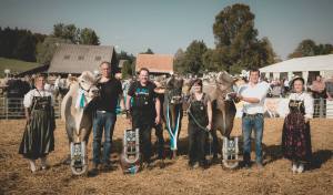 Siegerehrung Miss Horba 2017: Impressionen HORBA 2017 Aargauer kantonale Braunviehausstellung auf dem Horben bei Beinwil/Freiamt.