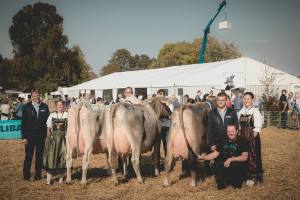 Siegerehrung Miss Horba 2017: Impressionen HORBA 2017 Aargauer kantonale Braunviehausstellung auf dem Horben bei Beinwil/Freiamt.