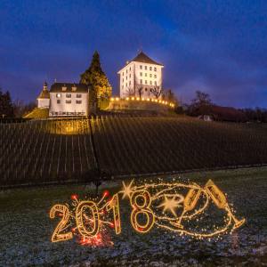 Zum Abschluss noch Versuche mit komplexeren Pixelstick-Motiven.