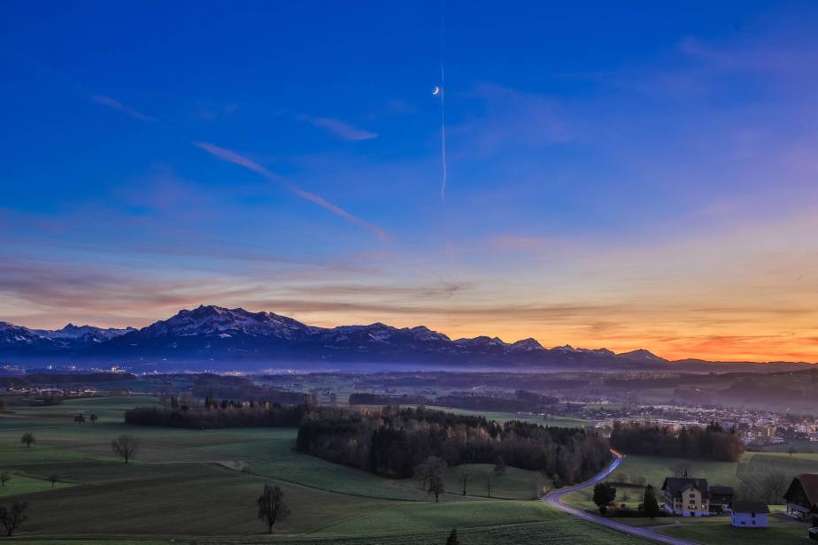 Herbstpanorama Hohenrain