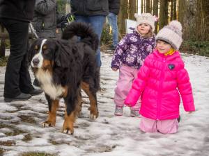 Balou mit seine neusten Groupies, den Hartmann-Girls