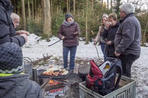 Agnes Budliger's Cervelat-Fight am Grill...