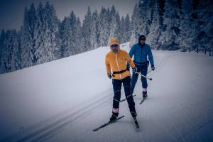 Winterliche Idylle im tiefverschneiten Langis-Kaltbad.