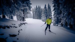 Winterliche Idylle im tiefverschneiten Langis-Kaltbad.