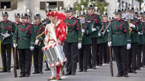 Warten auf den Einsatzbefehl: Harmoniemusik Sempach