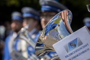 Stillgestanden für den Juror: Musikgesellschaft Schwarzenbach