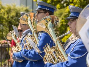 Stillgestanden für den Juror: Musikgesellschaft Schwarzenbach